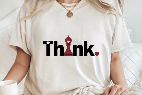 Download Think Valentine Chess Lover Shirt PNG - Valentine Collection
