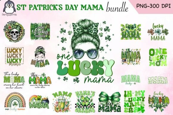 Download St Patrick's Day Mama Sublimation Bundle - Premium Bundle
