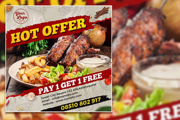 Download Hot Offer Food Menu Social Media Post - Food Collection