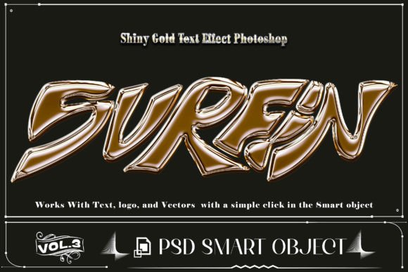 Download 3D Shiny Chrome Light Text Effect Psd - Shiny Collection