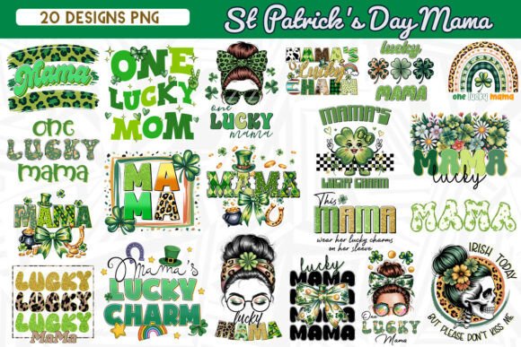 Download St Patrick's Day Mama Sublimation Bundle - Premium Bundle
