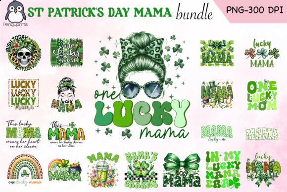 Download St Patrick's Day Mama Sublimation Bundle - Premium Bundle