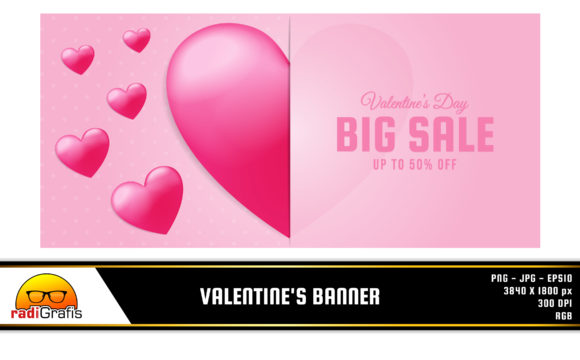 Download Valentine's Day Promotion Banner - Valentine Collection